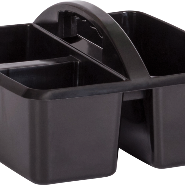 Black Plastic Storage Caddy