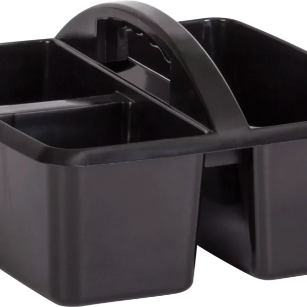 Black Plastic Storage Caddy
