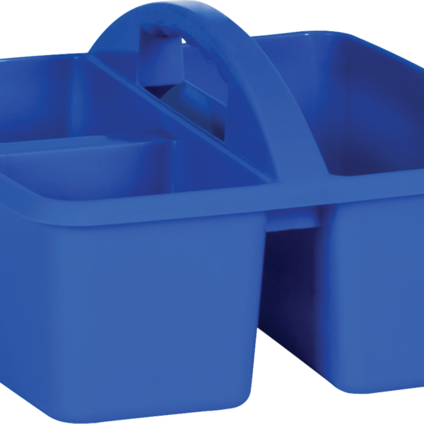 Blue Plastic Storage Caddy