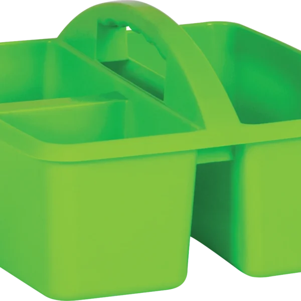 Lime Plastic Storage Caddy