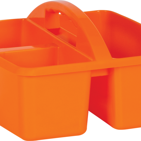 Orange Plastic Storage Caddy