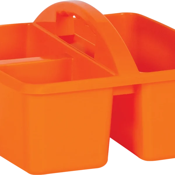 Orange Plastic Storage Caddy