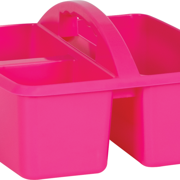 Pink Plastic Storage Caddy