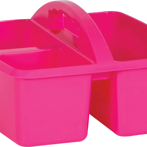 Pink Plastic Storage Caddy