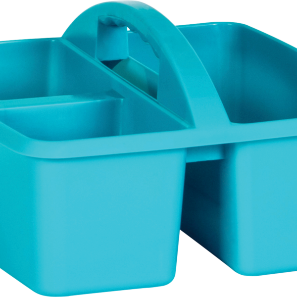 Teal Plastic Storage Caddy