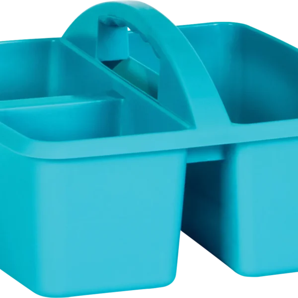 Teal Plastic Storage Caddy