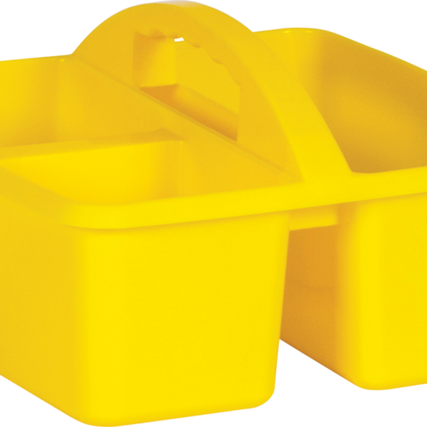 Yellow Plastic Storage Caddy