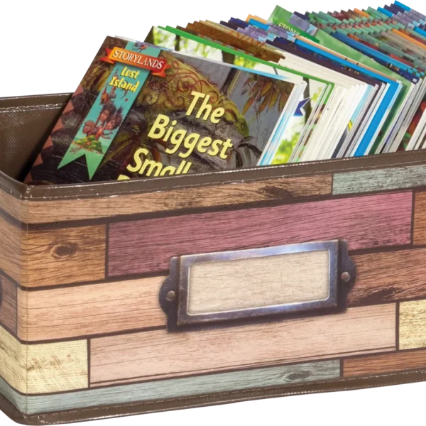 Reclaimed Wood Small Storage Bin