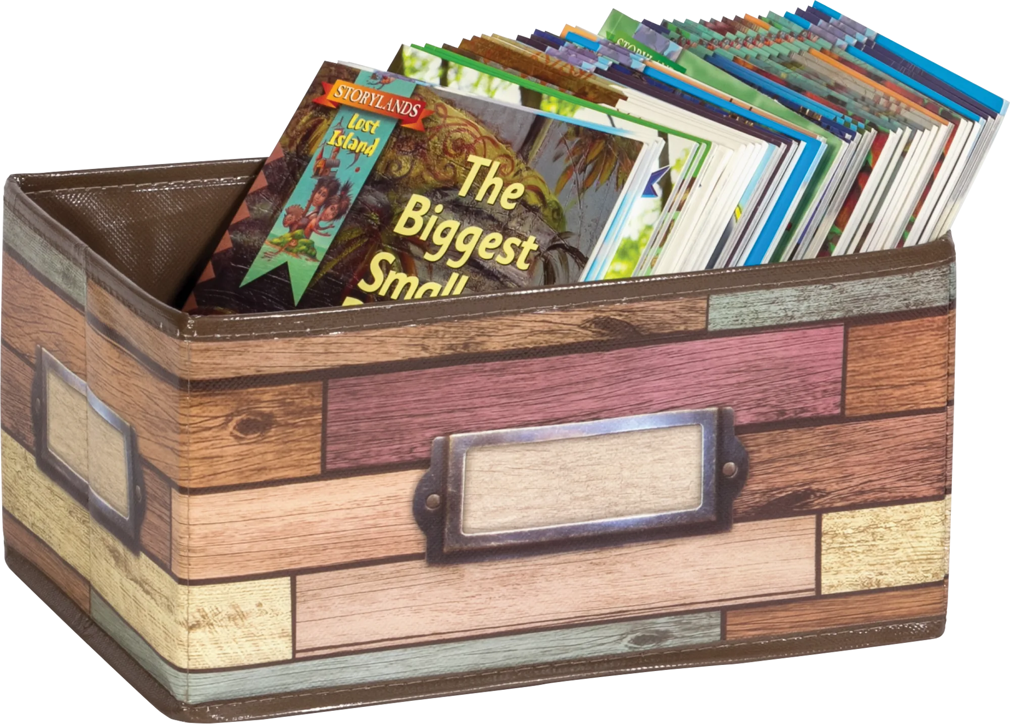 Reclaimed Wood Small Storage Bin