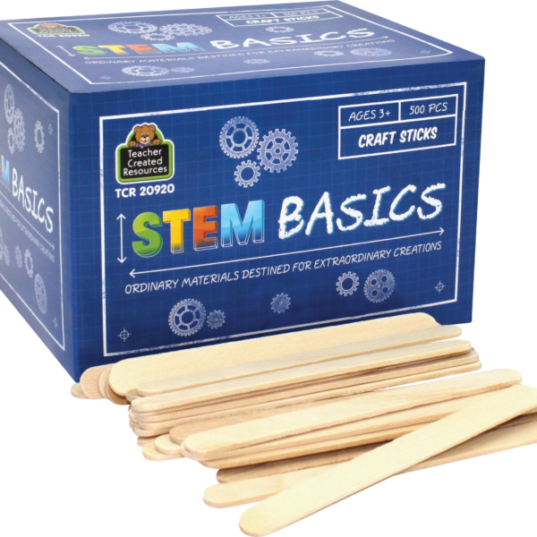 STEM Basics: Craft Sticks - 500 Count