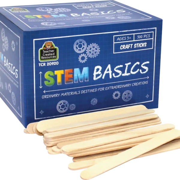 STEM Basics: Craft Sticks - 500 Count