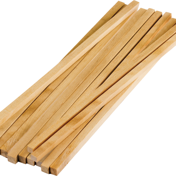 STEM Basics: Square Wood Dowels - 12 Count