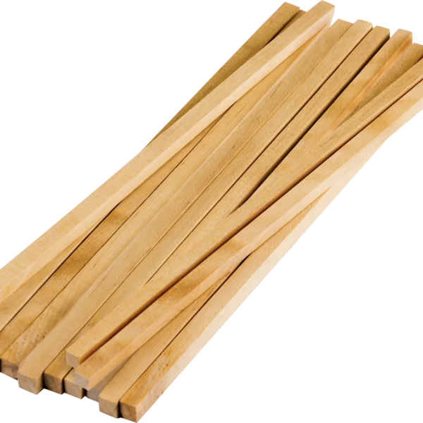 STEM Basics: Square Wood Dowels - 12 Count