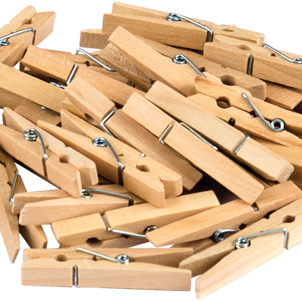 STEM Basics: Medium Clothespins - 50 Count
