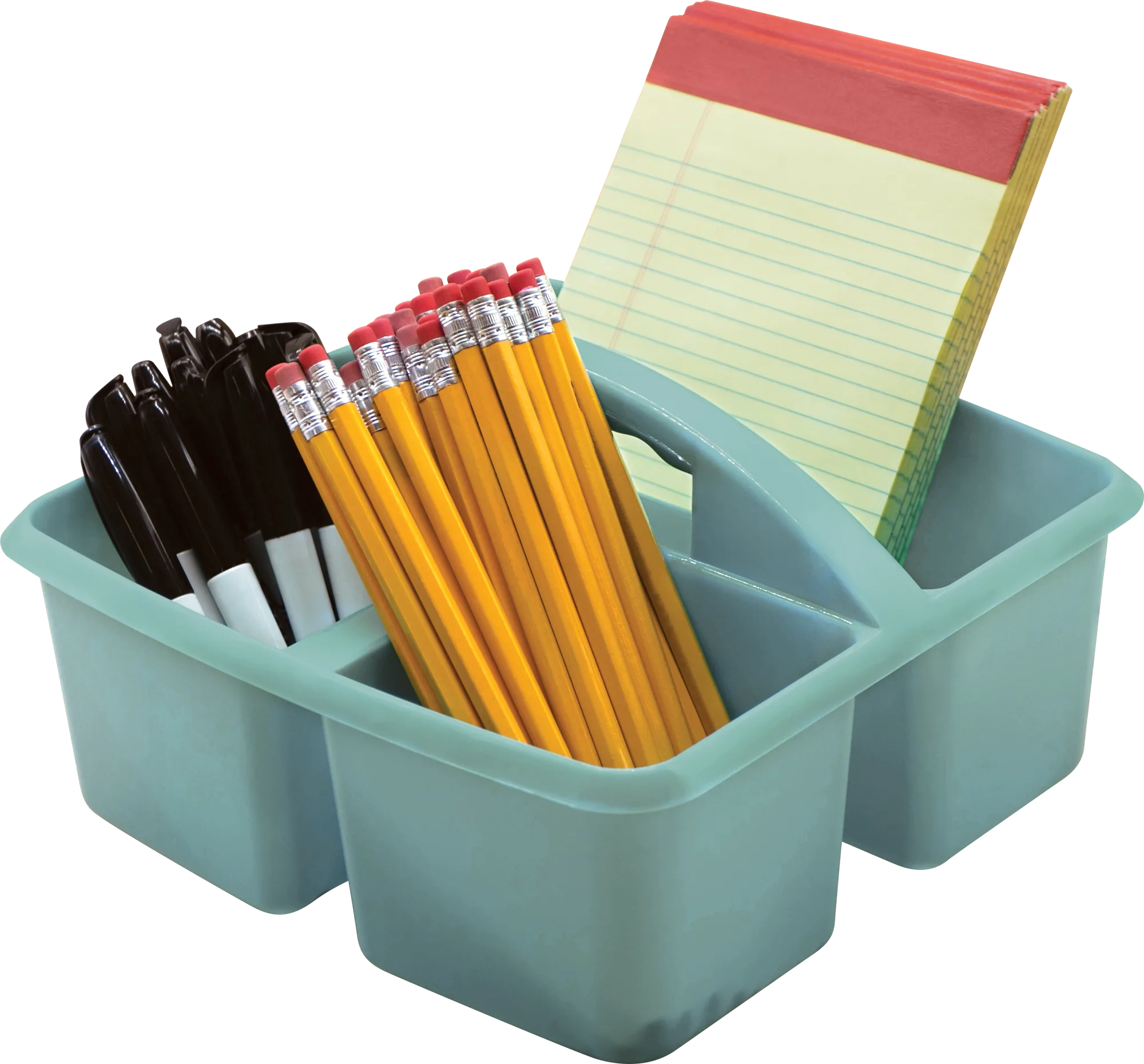 Calming Blue Plastic Storage Caddy - Image 2
