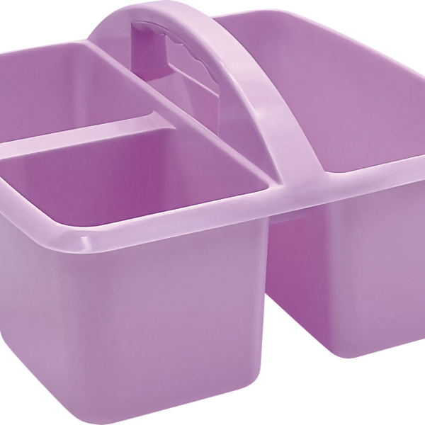 Lavender Plastic Storage Caddy