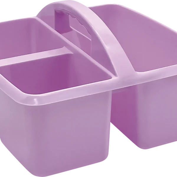Lavender Plastic Storage Caddy