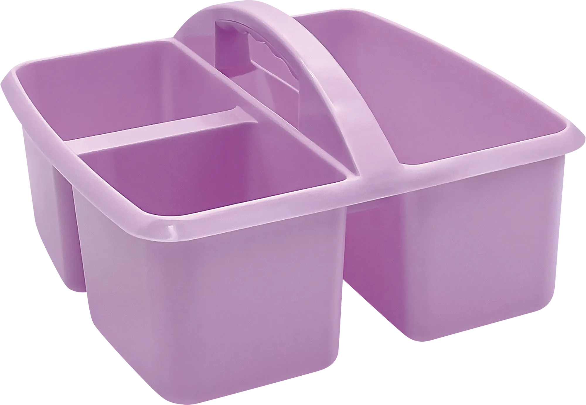 Lavender Plastic Storage Caddy