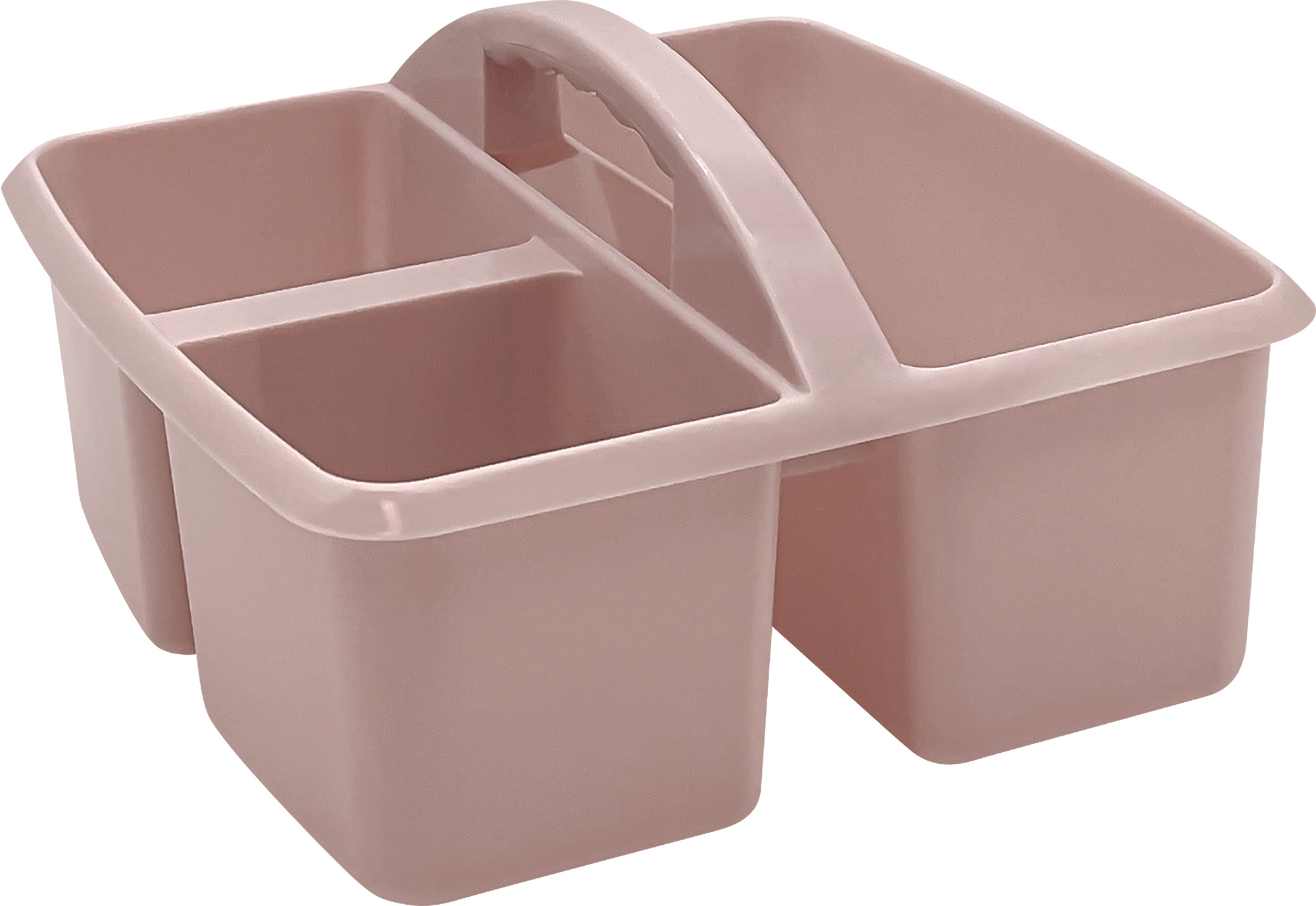 Light Mauve Plastic Storage Caddy