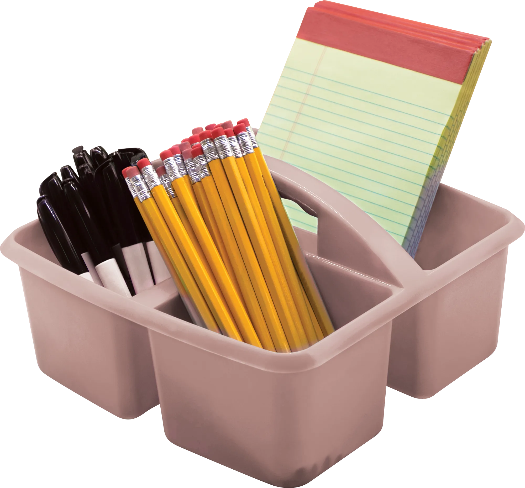 Light Mauve Plastic Storage Caddy - Image 2