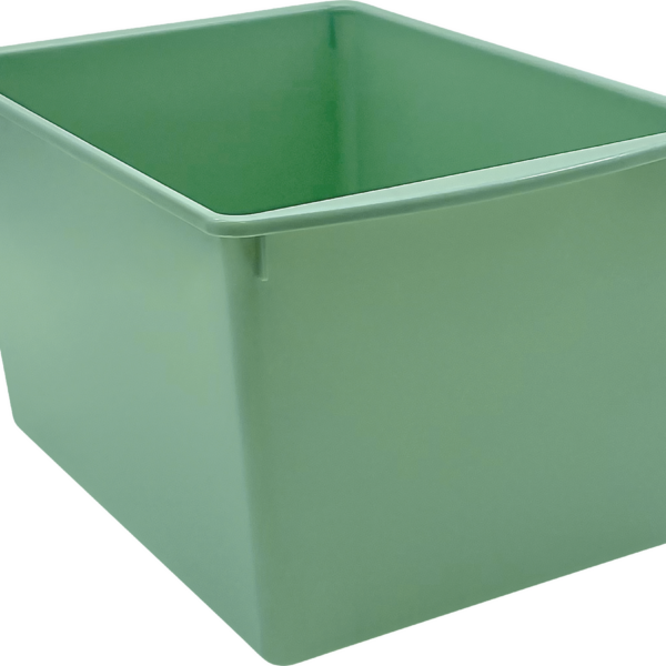 Eucalyptus Green Plastic Multi-Purpose Bin