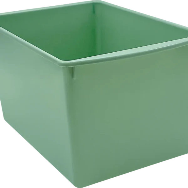 Eucalyptus Green Plastic Multi-Purpose Bin