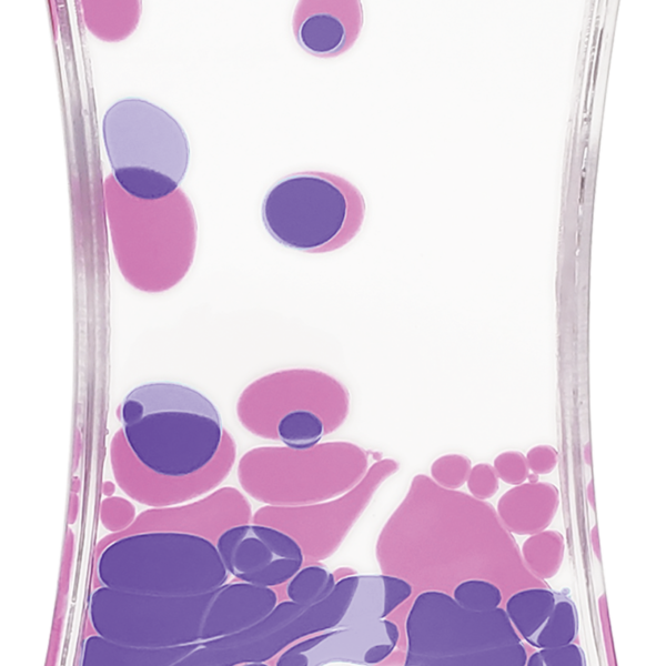Purple & Pink Liquid Motion Bubbler