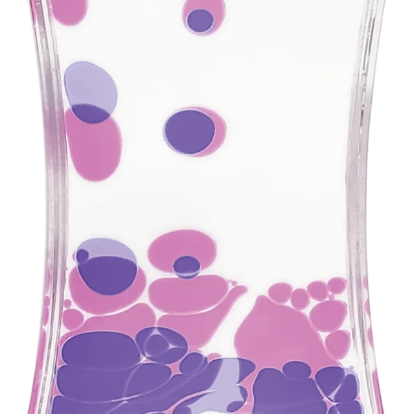 Purple & Pink Liquid Motion Bubbler
