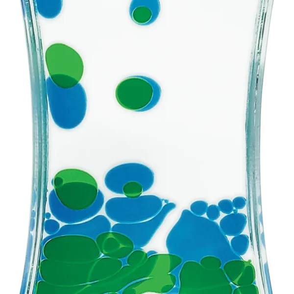 Green & Blue Liquid Motion Bubbler