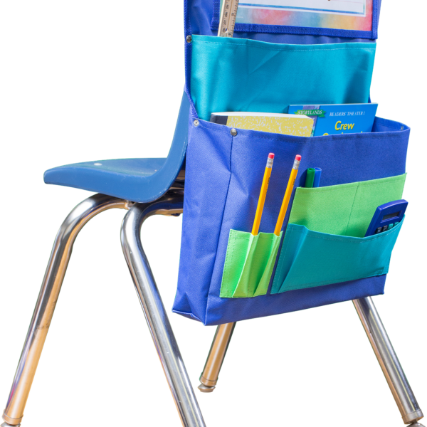 Blue, Teal & Lime Chair Pocket