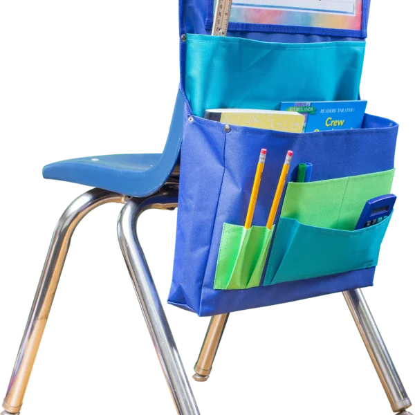 Blue, Teal & Lime Chair Pocket