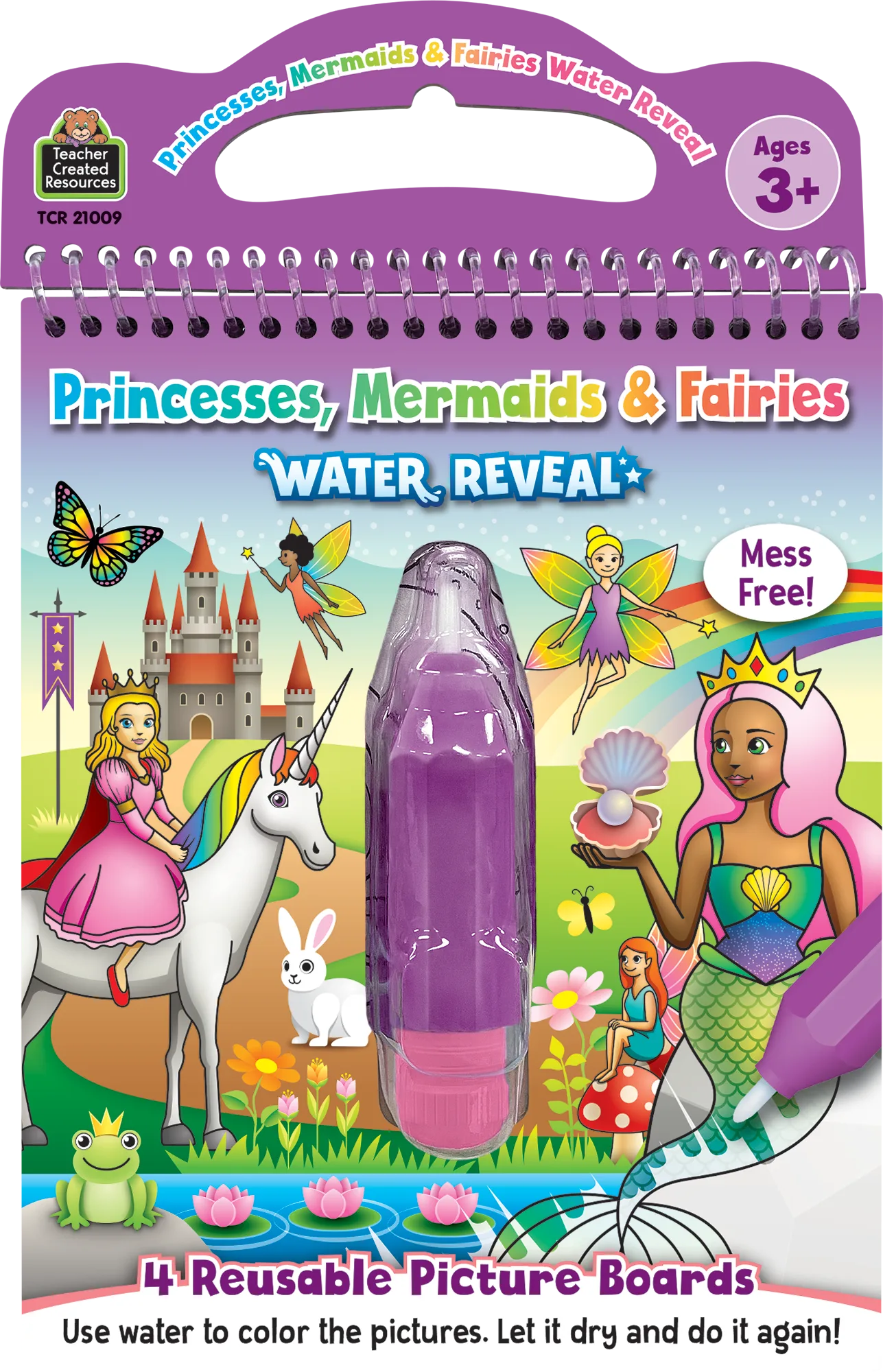 Princesses, Mermaids & Fairies Water Reveal