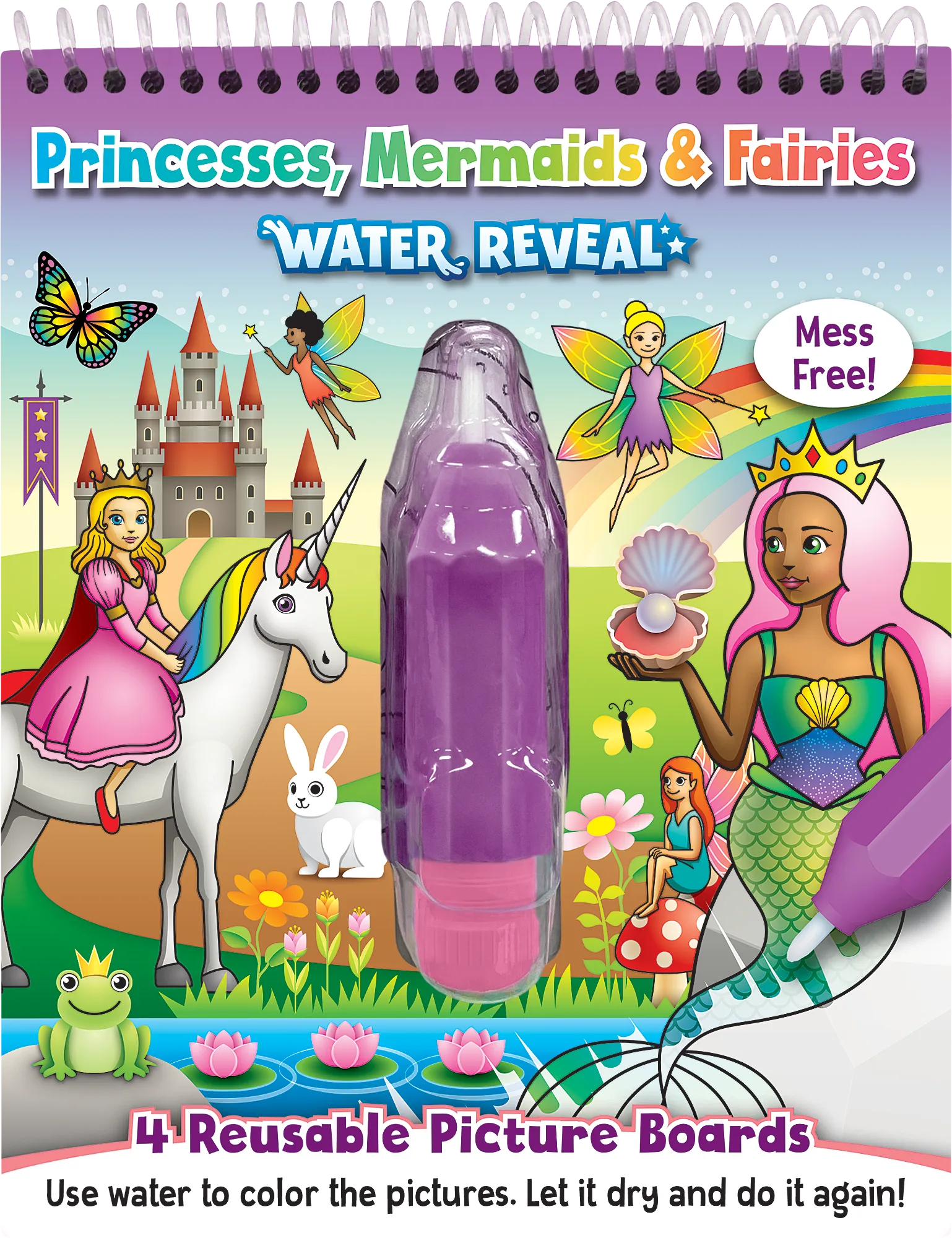 Princesses, Mermaids & Fairies Water Reveal - Image 2