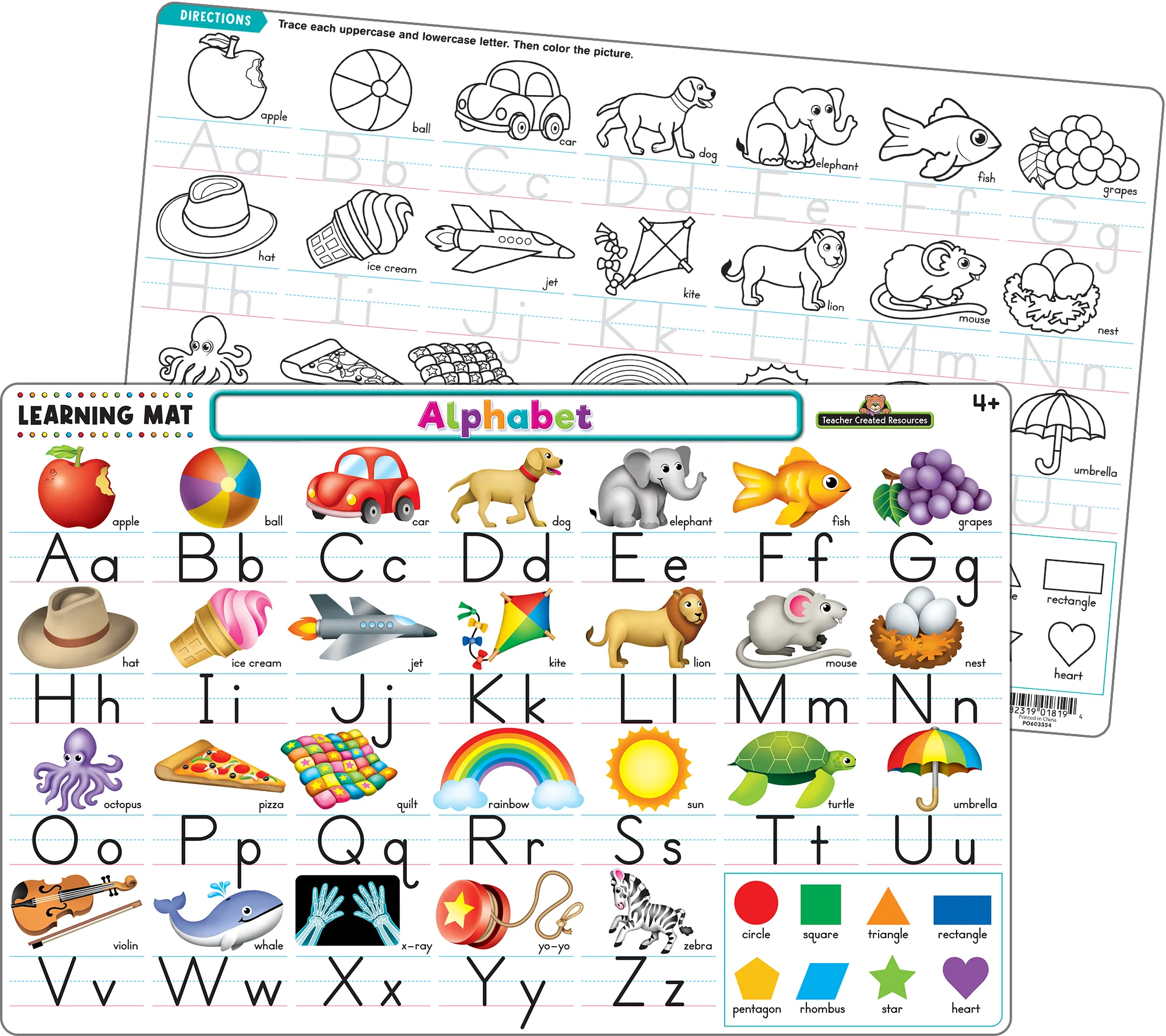 Alphabet Learning Mat