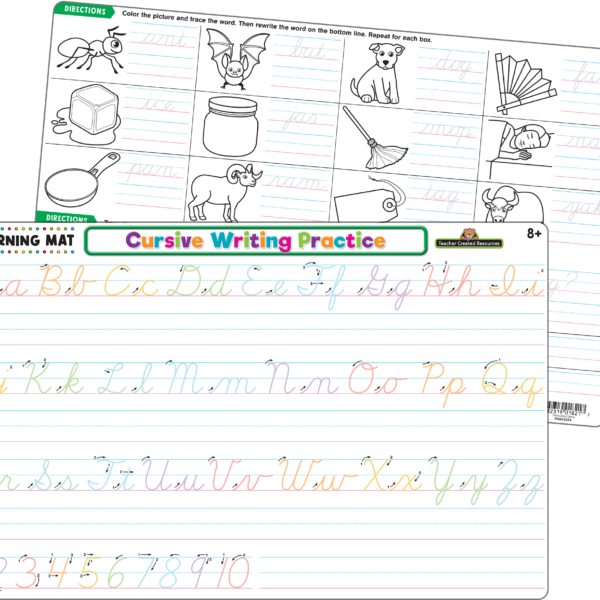 Cursive Writing Practice Learning Mat