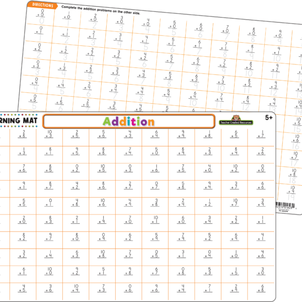 Addition Learning Mat