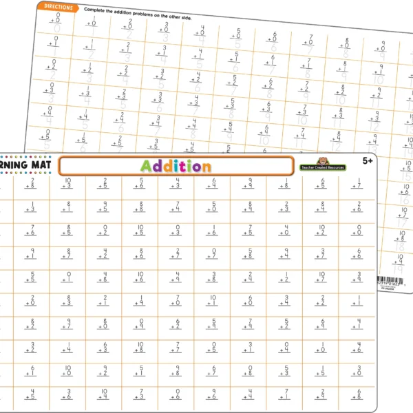 Addition Learning Mat