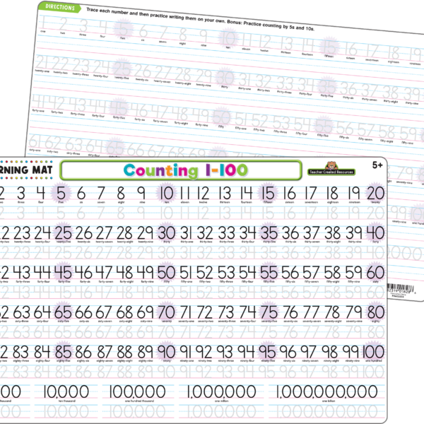 Counting 1-100 Learning M