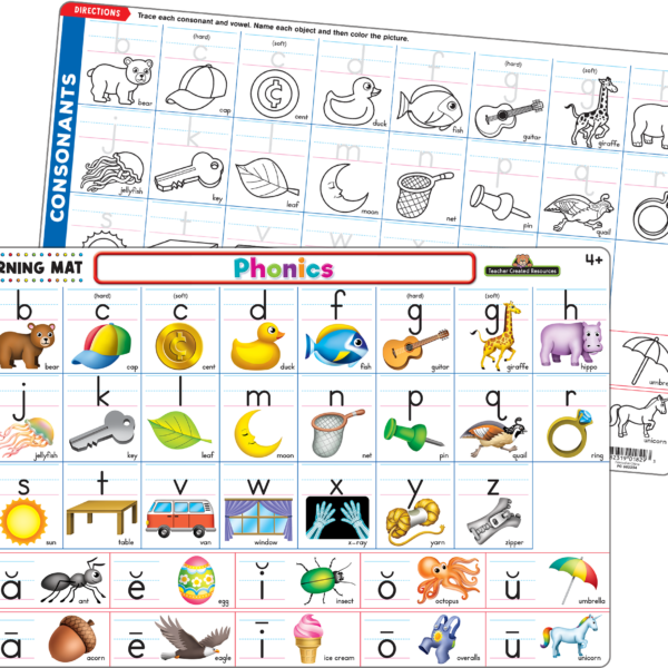 Phonics Learning Mat