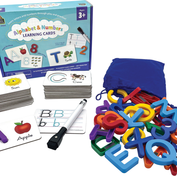 Alphabet & Numbers Learning Cards