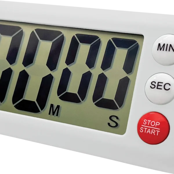 White Magnetic Digital Classroom Timer