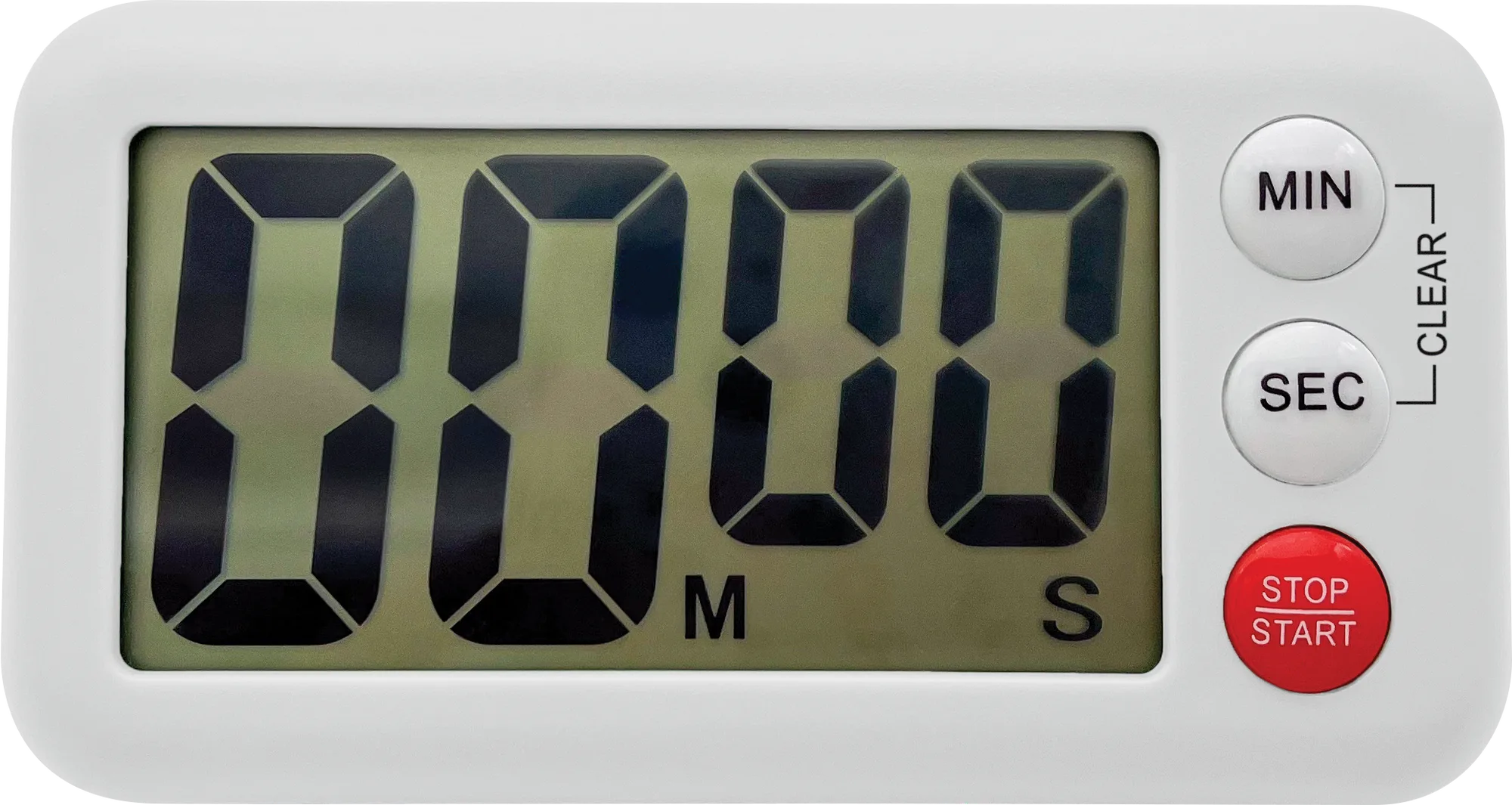 White Magnetic Digital Classroom Timer - Image 2