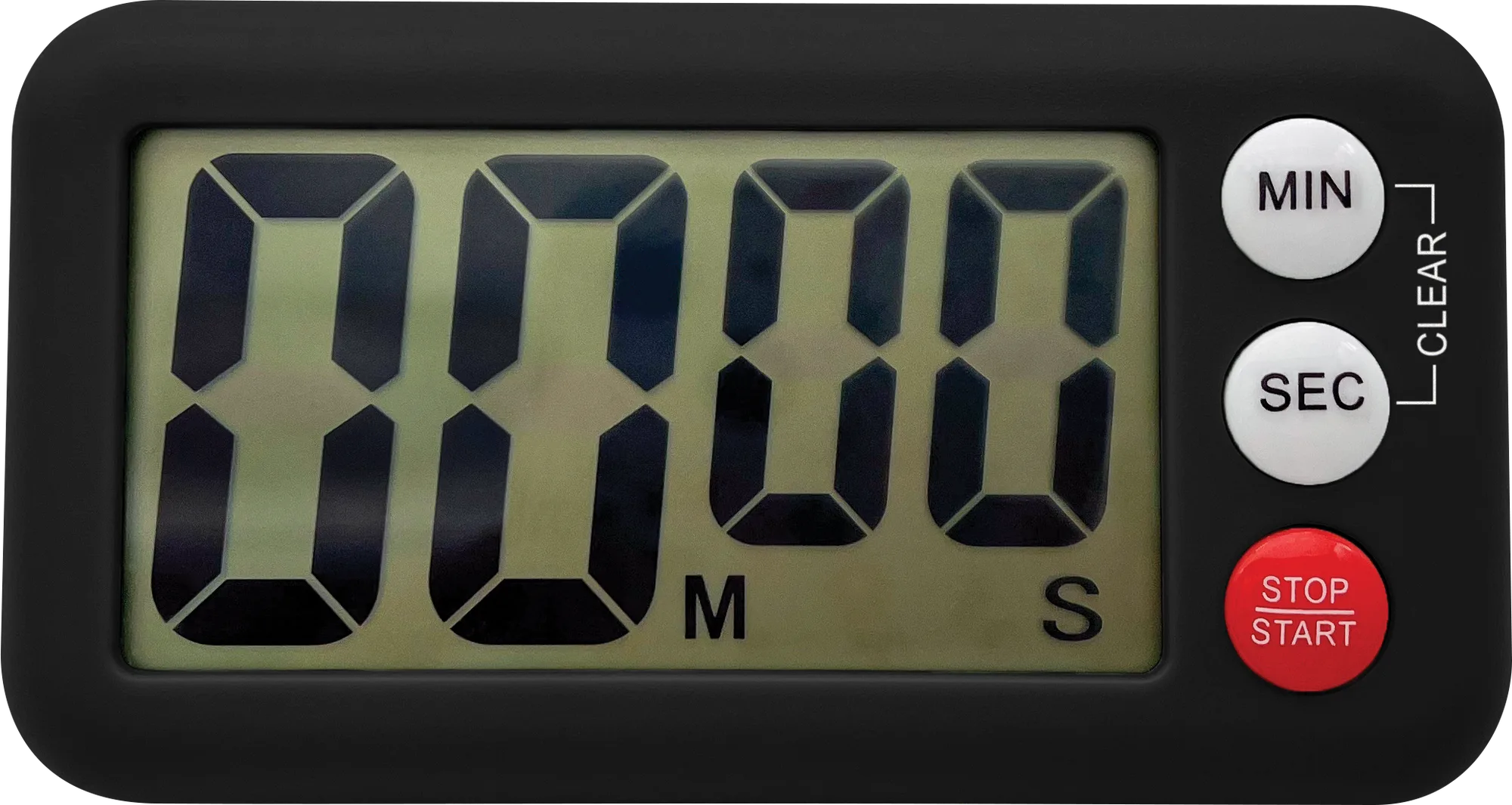 Black Magnetic Digital Classroom Timer - Image 2