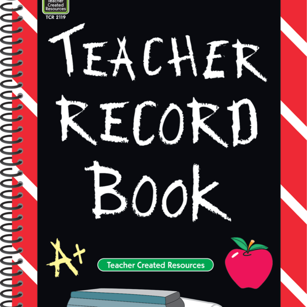 Chalkboard Teacher Record Book