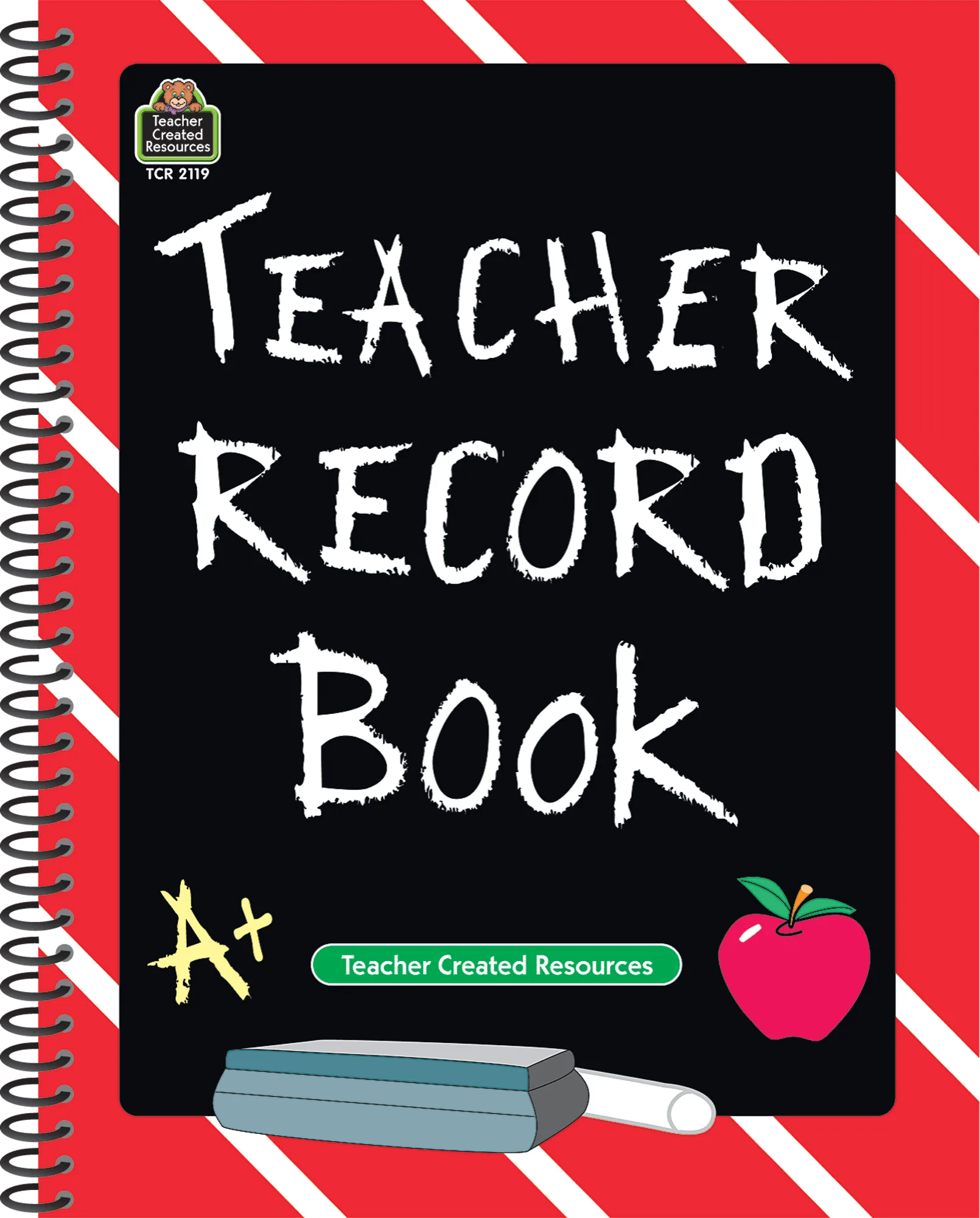 Chalkboard Teacher Record Book