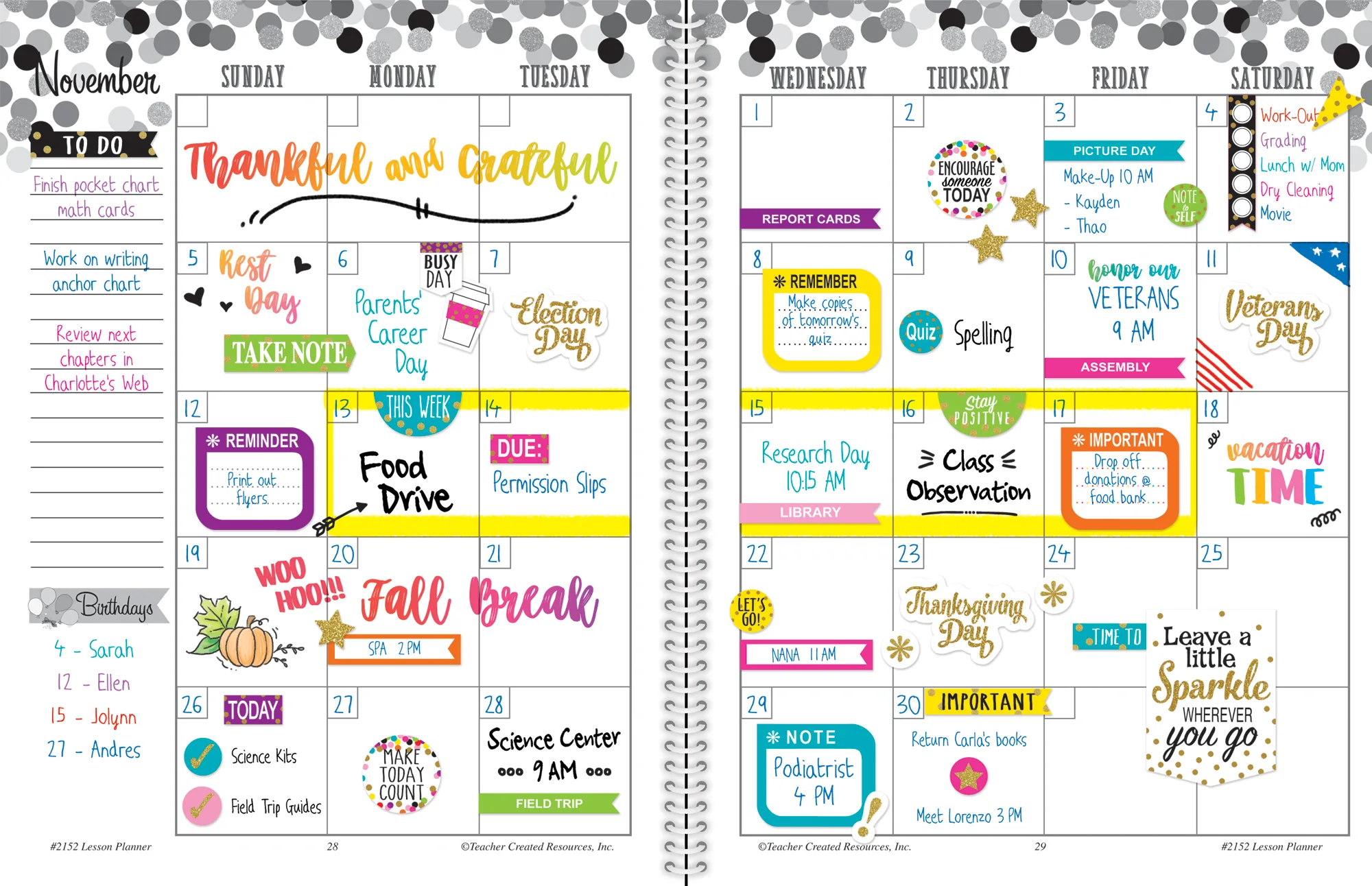 Confetti Lesson Planner - Image 2
