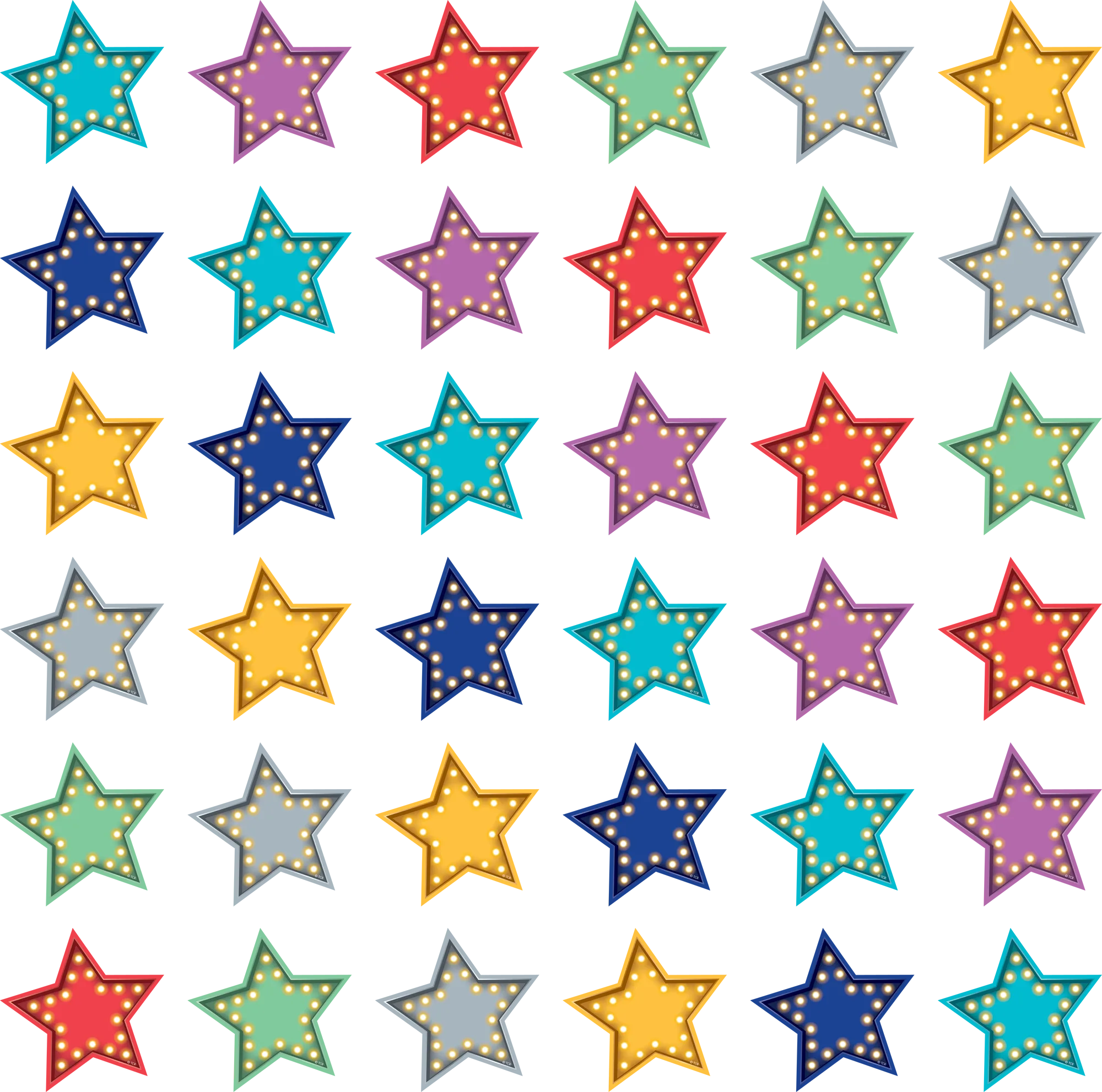 Marquee Stars Mini Accents