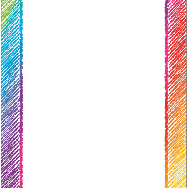Colorful Scribble Computer Paper