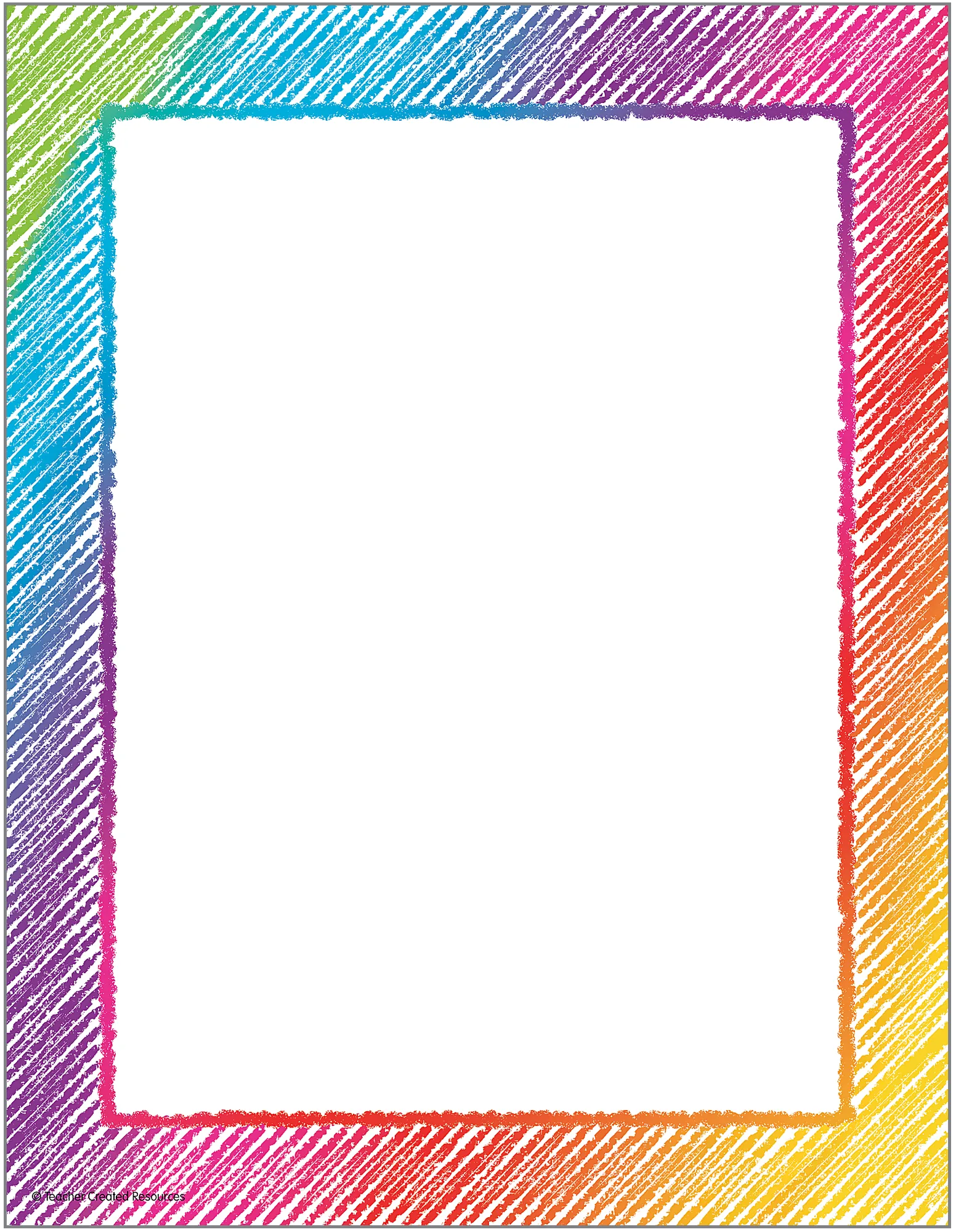 Colorful Scribble Computer Paper