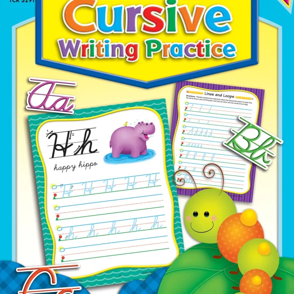 Write-On/Wipe-Off: Cursive Writing Practice